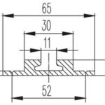 airlineschiene-flachprofil