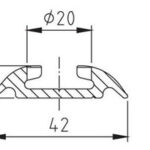 airlineschiene-halbrund-light